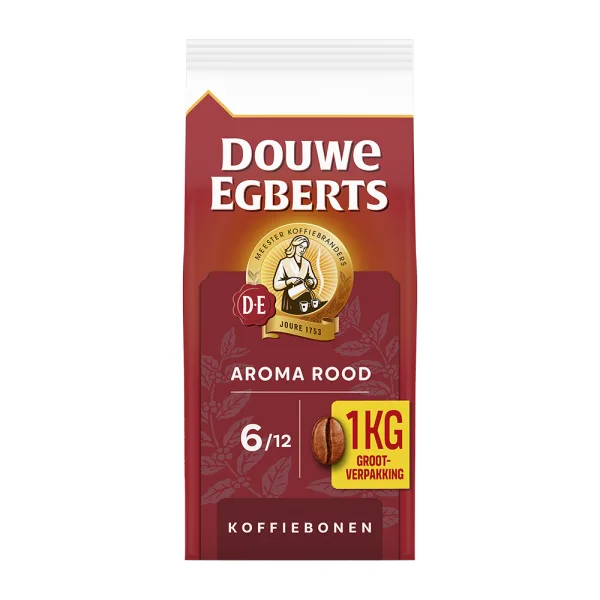 Douwe Egberts Aroma Rood Voordeelpak - Koffiebonen 1 KG
