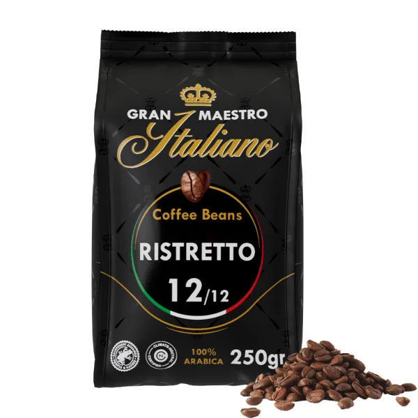 Gran Maestro Italiano Ristretto - Koffiebonen 250 GR