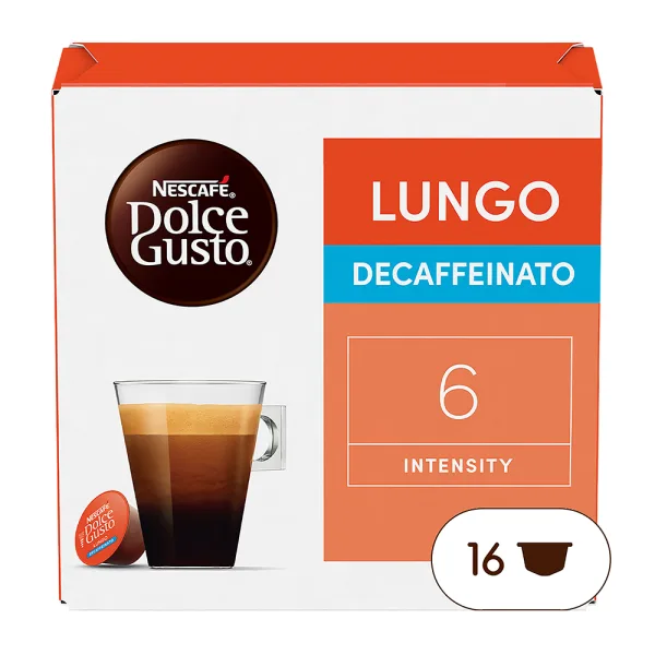 Dolce Gusto Lungo Decaffeinato - 16 capsules