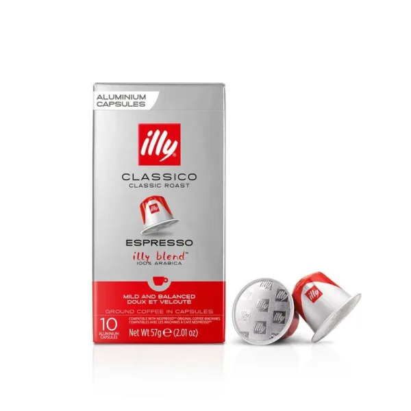 Illy ESPRESSO classico roast capsules compatibel NESPRESSO apparaten (10st)