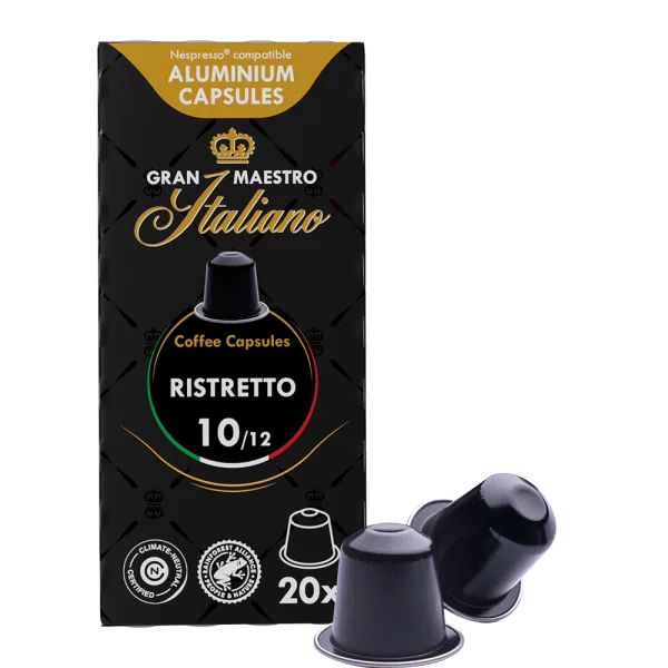 Gran Maestro Italiano Ristretto - 20 koffiecups
