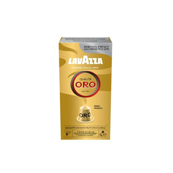 Lavazza qualita ORO capsules compatibel NESPRESSO apparaten (10st)
