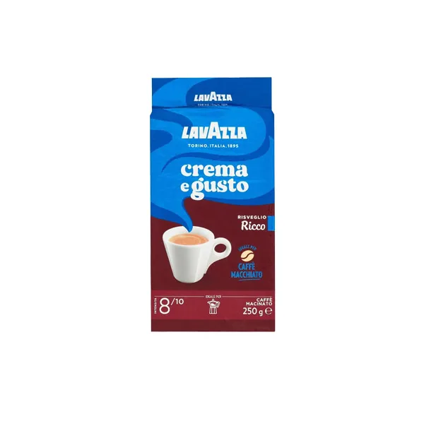 Lavazza Crema e Gusto RICCO (250gr gemalen koffie)
