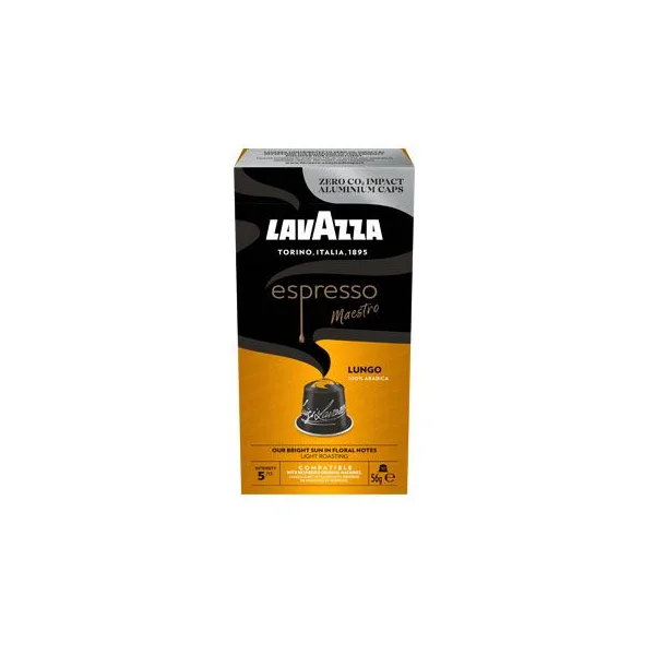 Lavazza Espresso MAESTRO LUNGO 100% arabica capsules compatibel NESPRESSO apparaten (30st)