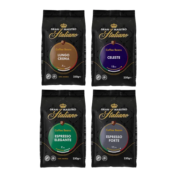 Gran Maestro Italiano Ontdekkingspakket - 1kg premium koffiebonen