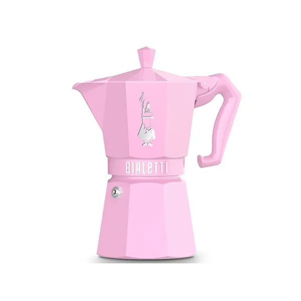 Bialetti Percolator Moka Express Roze 6 tassen