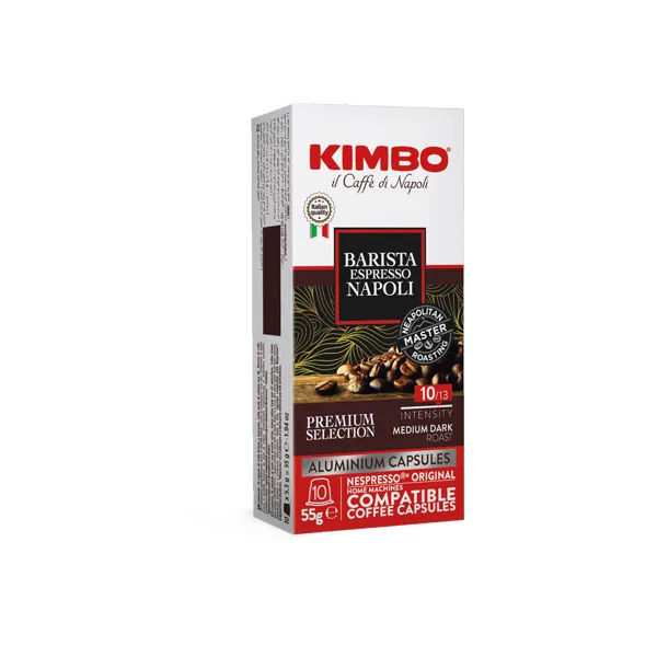 Kimbo NAPOLI capsules compatibel NESPRESSO apparaten (10st )