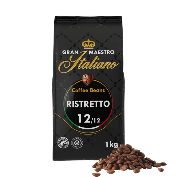 Gran Maestro Italiano Ristretto - Koffiebonen 1 KG