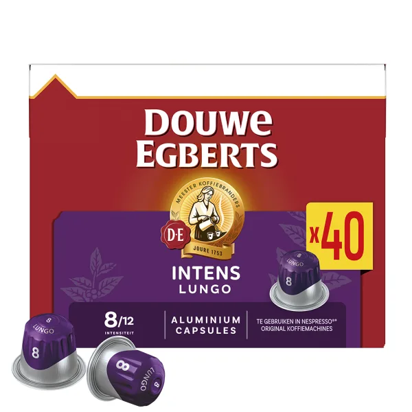 Douwe Egberts Lungo Intens - 40 koffiecups