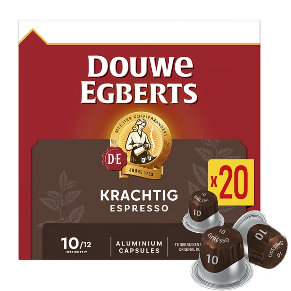 Douwe Egberts Espresso Krachtig - 20 koffiecups