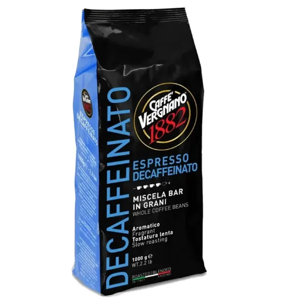 Caffè Vergnano koffiebonen DECAFFEINATO (1kg)