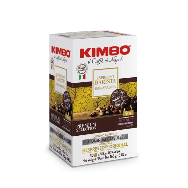 Kimbo Espresso Barista 100% arabica capsule compatibel NESPRESSO apparaten (30st )