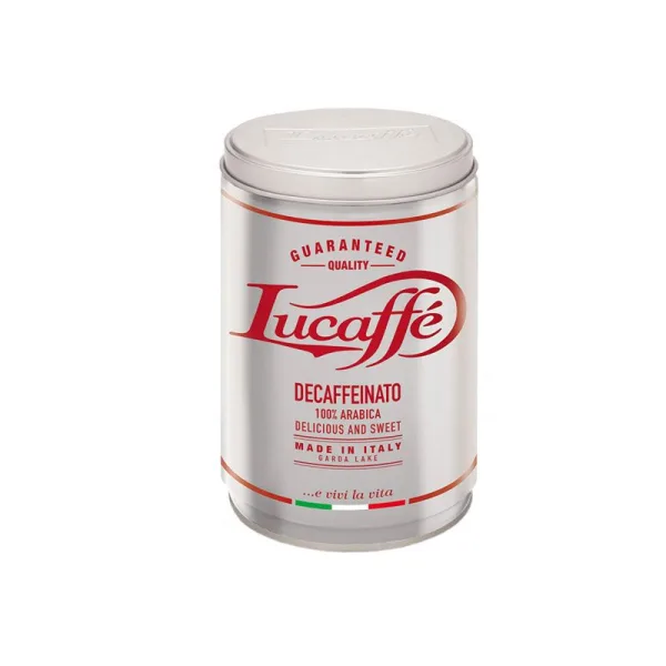 Lucaffé koffiebonen Deca (250gr)