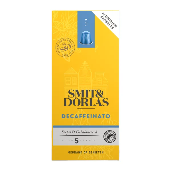 Smit & Dorlas Decaf - 10 koffiecups