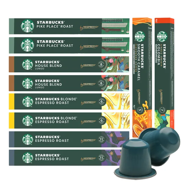 Starbucks by Nespresso proefpakket - 100 koffiecups