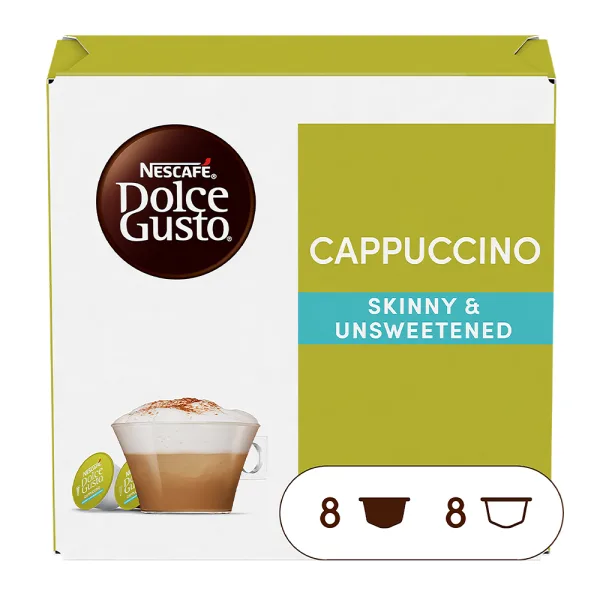 Dolce Gusto Cappuccino Skinny & Unsweetened - 16 capsules