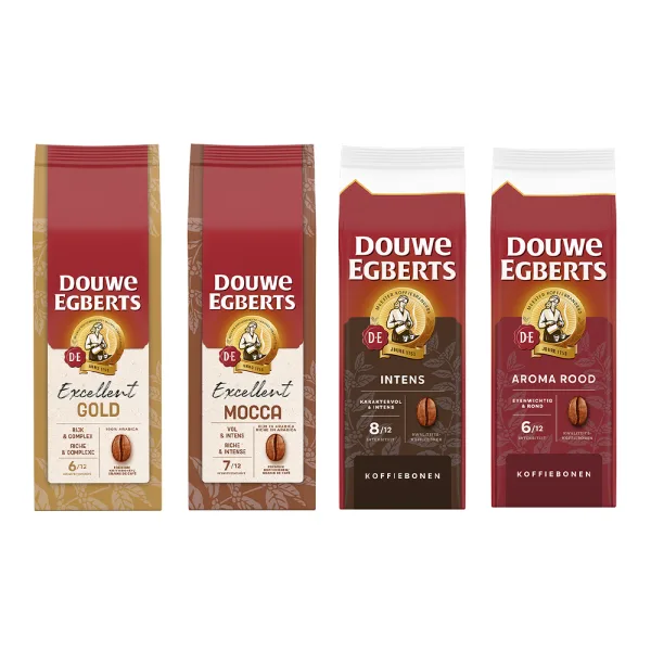 Proefpakket Douwe Egberts Karaktervol - 2 KG koffiebonen