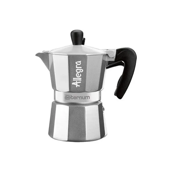 Bialetti Percolator Allegra Zilver 3 tassen