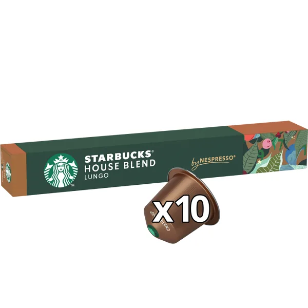 Starbucks House Blend Lungo - 10 koffiecups